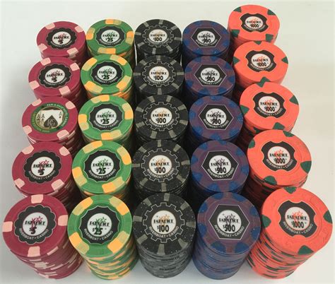  casino used poker chips